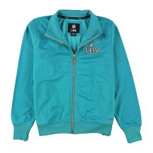 MSX Womens Super Bowl LIV Bomber Jacket, Blue, M, DM